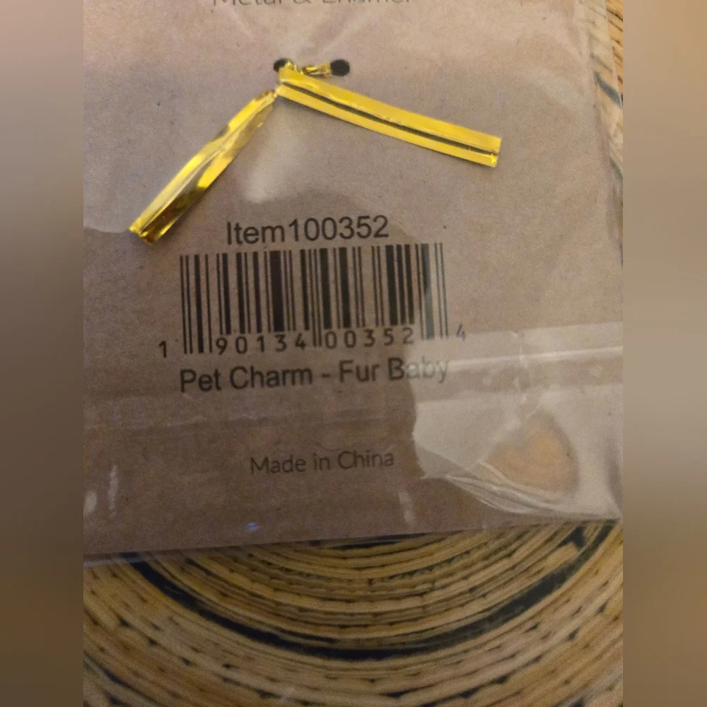 * Dog collar charm 